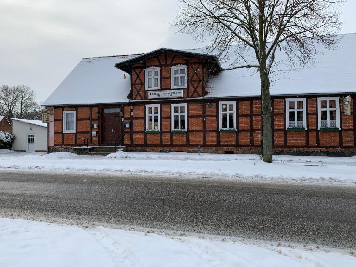 Landgasthaus & Pension Liebner-Land Brandenburg-Prignitz Gross Pankow  Exterior foto